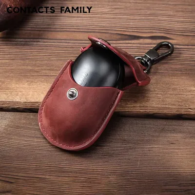 Vintage-Kopfhörerhülle aus echtem Leder für Samsung Galaxy Buds / Samsung Galaxy Buds Plus Hüllen, Image