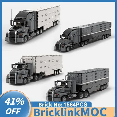 Macking Hymne Engineering Container Traktor Schwer last LKW gekühlte Auflieger Technologie kreative Image