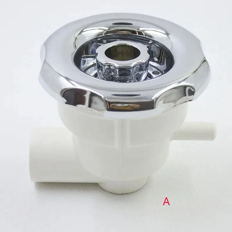 3,5 zoll Massage badewanne düse, 88mm Kunststoff chrom überzug, massage spa whirlpool jet Image