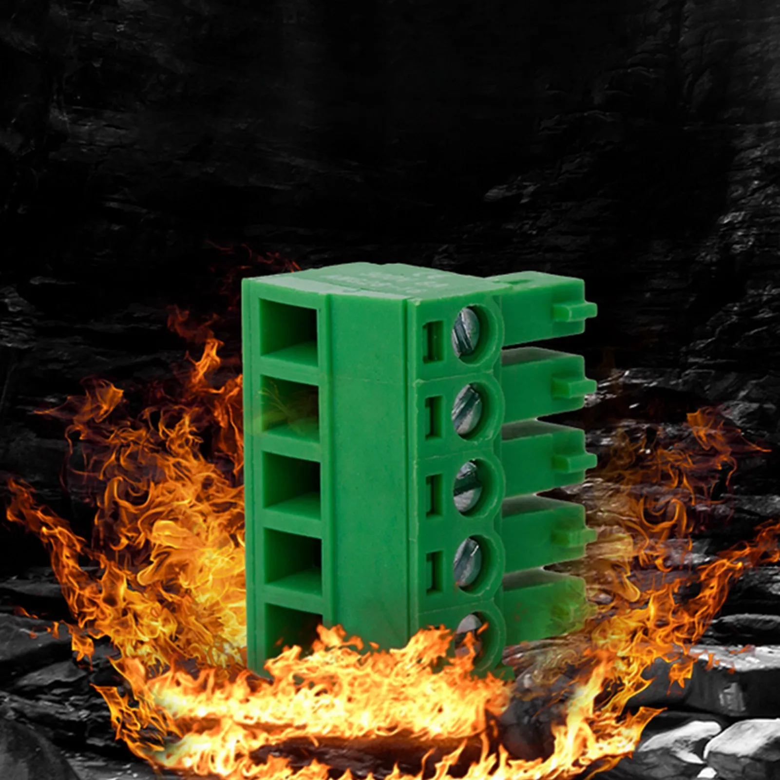 50 teile/satz 2 Pin 2,54mm Pitch grüne Platine Universal Schraub klemmen block Stecker Image