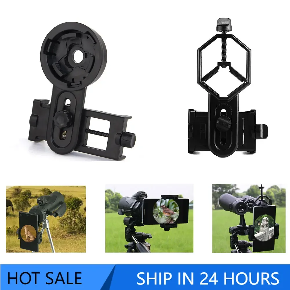 Universal Handy Adapter Clip Mount Fernglas Kamera Fotografie Stand Adapter für iPhone Samsung Telefon halter Image