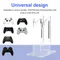 Acryl Game Controller Halter Gamepad Headset Stand Unterstützung für Switch Pro/PS5/Xbox Serie X/PS4/PS2/PS3 Joystick Rack Stand