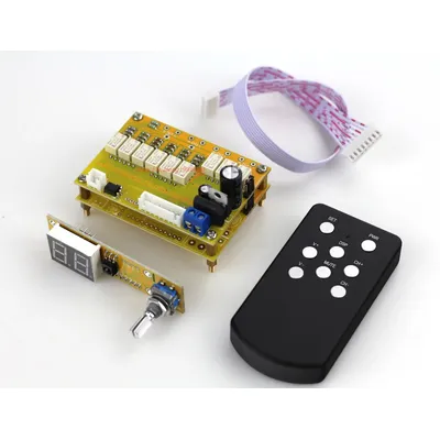 ZEROZONE Assembeld Hallo ende 64 schritte Relais Remote volumen control board (balance version) Image