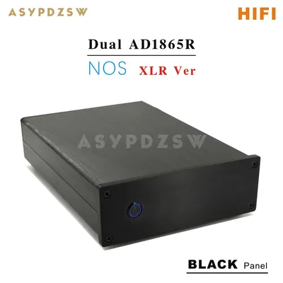Hifi stereo dual ad1865r nos dac hifi audio decoder unterstützt rca analoge und xlr symmetrische Image