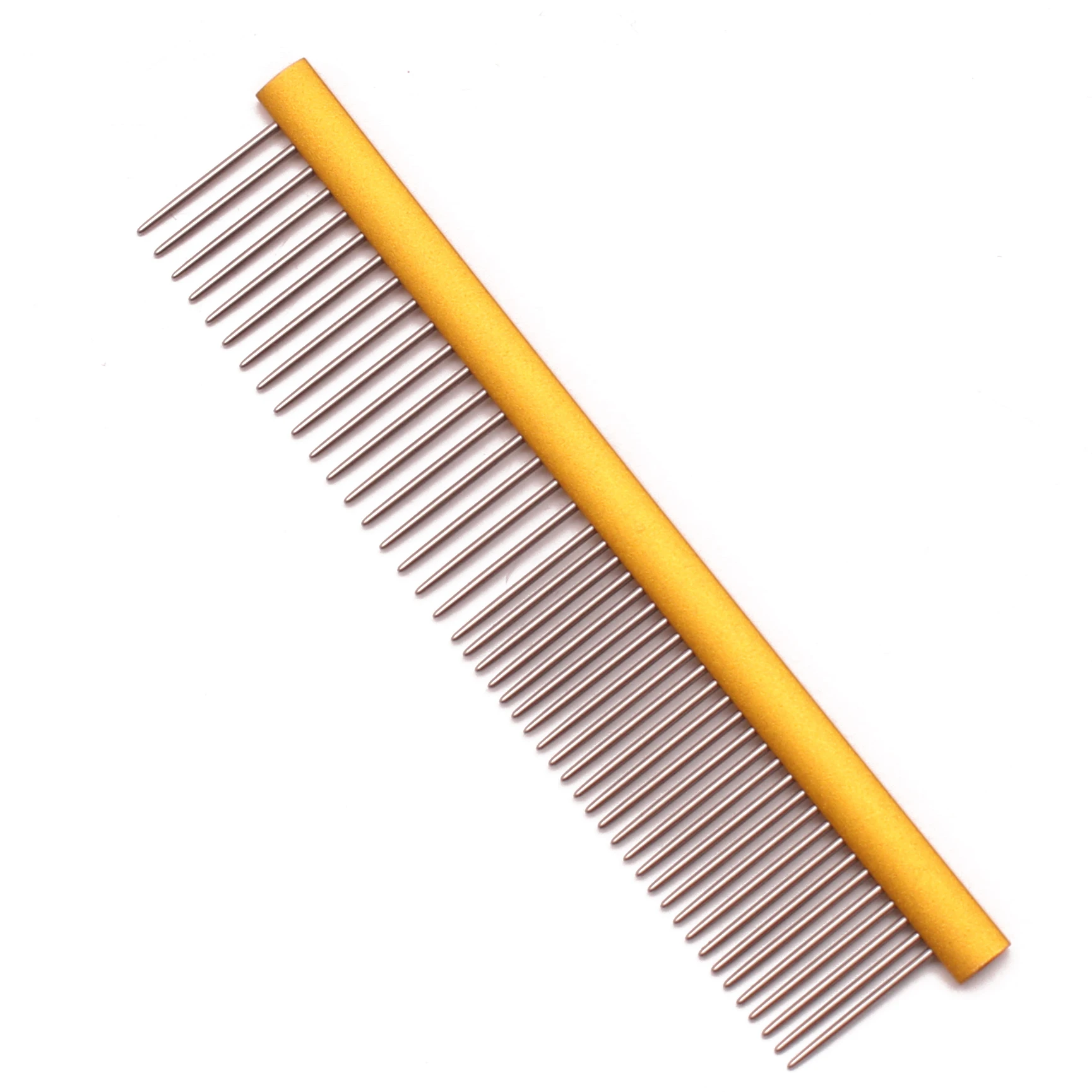 Katzen pflege Kamm Groomer für Hunde Aluminium Groomer Haustier Flur Kämme Haar bürste Katze Hund Pflege Kämme Hund Haarpflege c7902 Image