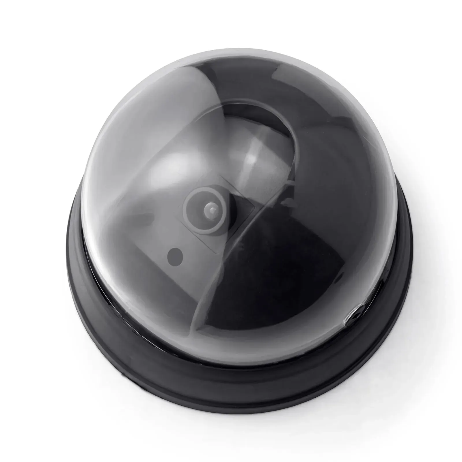 Fuers kreative schwarze plastik kuppel cctv dummy kamera blinkt led gefälschte kamera überwachung sicherheits system Image