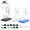 DATA FROG Universal Dual Controller Ständer Für PS5 PS4 Schreibtisch Controller Transparent Acryl Halter Gamepad Joystick Halterung Für Xbox