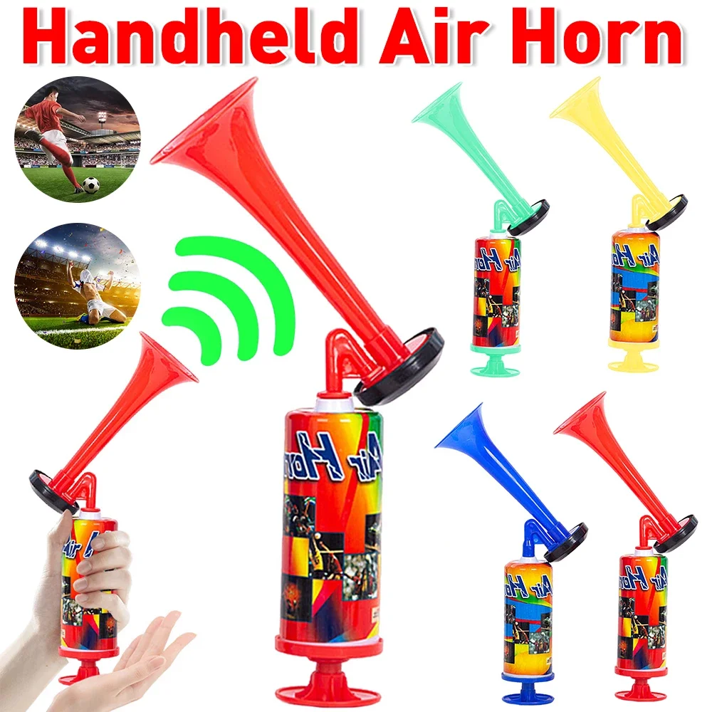 Handheld Air Horn Fußballspiel Horn laute Stimme Jubel Horn Outdoor-Sicherheit Notfall Hörner für Sport veranstaltungen Boot Beweis Image