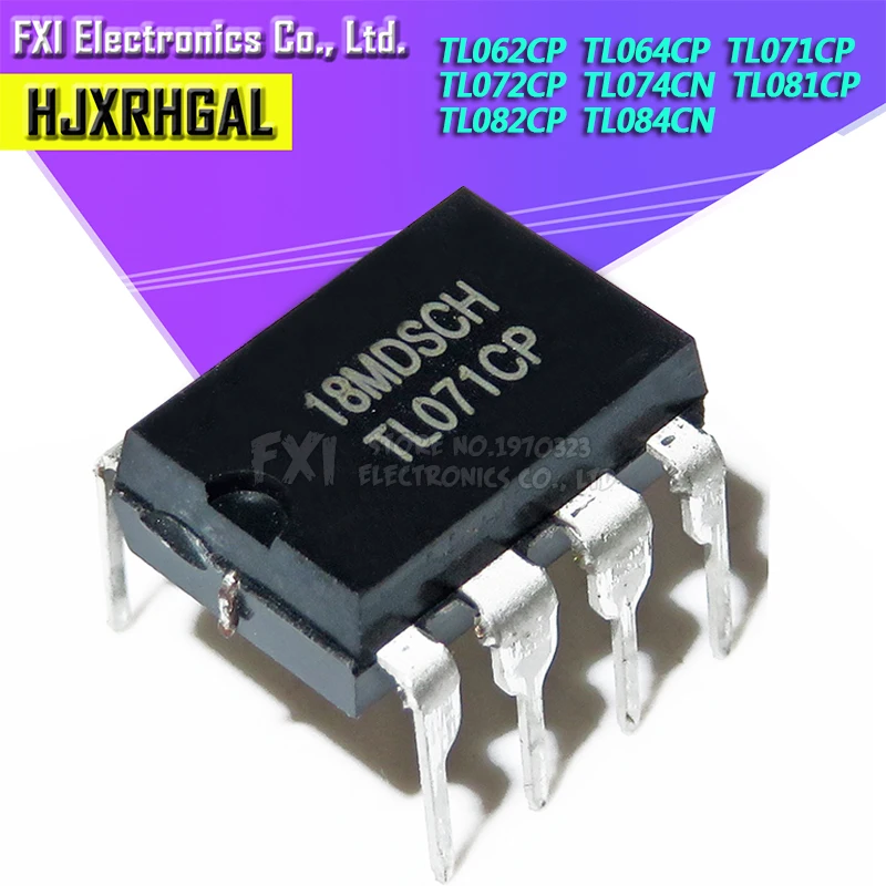10pcs tl062cp tl064cp tl071cp tl072cp tl074cn tl081cp tl082cp tl084cn dip tltl071 tl072 tl074 tl082 tl084 tl082 tl061 tl064 Image