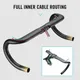 Ryet UNNO Carbon Fiber Road Lenker Fahrrad Bent Drop Bar Griff Bar 31,8mm Innere Routing Ud Matte Radfahren Fahrrad Zubehör
