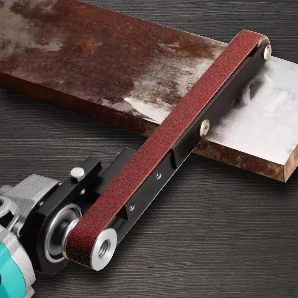 M10 Winkelschleifer Bandschleifer-Adapter für 100/115/125 – Schleifband-Adapter-Set – Winkelschleifer zum Bandschleifer-Konverter Image