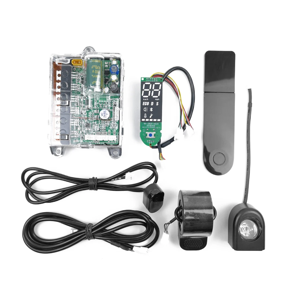 Elektro roller Motherboard Controller 36V Hauptplatine Controller Digital anzeige mit Front-und Rücklicht für Xiaomi M365/Pro Image