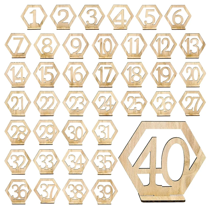 Hochzeits nummer Holztisch Tisch karte rustikale Hochzeit Verlobung Empfang Sitz Dekoration Nummer Zeichen Event Party liefert