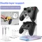 Dual Game Controller Halter für ps4/ps3/xbox Acryl halter Gamepad Joystick Mount Universal Bracket