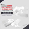2er-Pack Neue Schuhpflege Sneaker Anti-Falten-Zehenkappen Schutz Bahre Expander Shaper Stützpolster Schuhe Zubehör