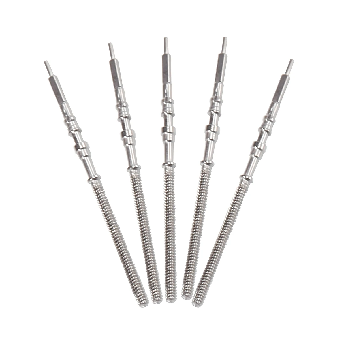 10/5Pcs Bewegung Uhr Stahl Stem Crown Kit Uhr von Teilen NH35 NH36 NH38 NH39 Bewegung Uhr Stem Ersatzteile Image