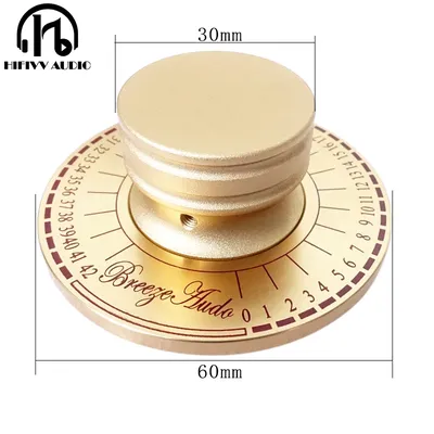 Hifi verstärker lautsprecher Aluminium Volumen knob 1 stücke Durchmesser 60mm Höhe 23mm verstärker Image