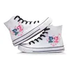 Lilo Stitch Canvas Sneakers High Top Canvas Schuhe niedlichen Cartoon Schuhe Sommer Mode Casual