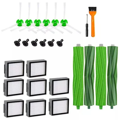 Staubsauger-Zubehör-Set für I7, Ersatzteilfilter, kompatibel mit der Serien Irobot Roomba I7 I7+/I7 Image