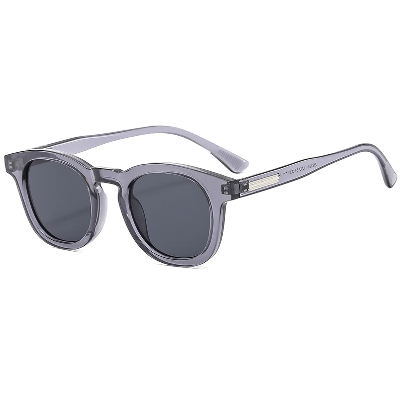 Klassische Sonnenbrille mit ovalem Rahmen für Damen, neue hochwertige Damenmode für Herren, minimalistisches Design, Retro-Brille, UV400 Image