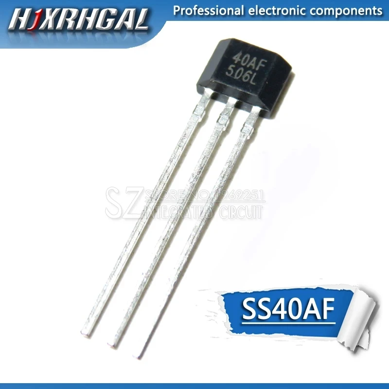 10 stücke halle sensor ss40af ss41f ss495a ss49e 40af 41f 495a 49e hohe empfindlichkeit Image