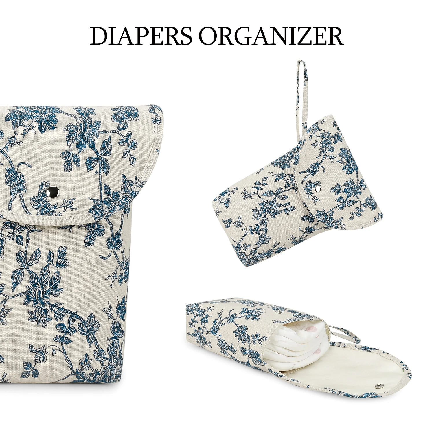 Baby Wickeltasche Wiederverwendbare Mama Windel Aufbewahrungstasche Baby Image