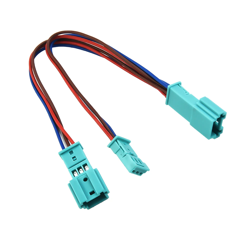 3-poliges Kabel Getränkehalter LED Umgebungslicht AC-Radio-Adapter Y-Kabel für BMW 3 4 M3 Serie F30 F31 F32 F33 F34 F36 F80 F82 F83 Image