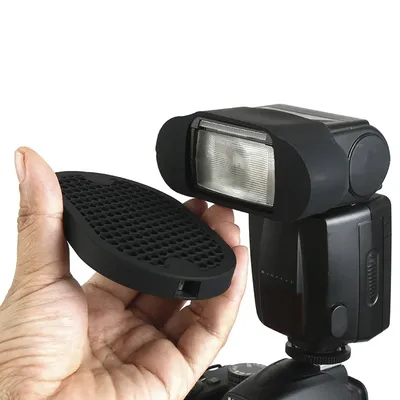 Magnetic Silicone Honeycomb Grid with Base for speedlite Flash Light Suitable for Magmod