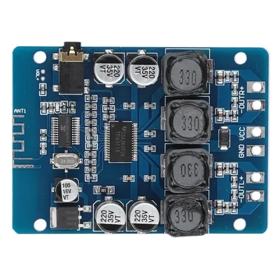 XH-M314 Zweikanal-Audio empfänger verstärker platine 2*45w tpa3118 dc 12-28v aux decodierung für Image