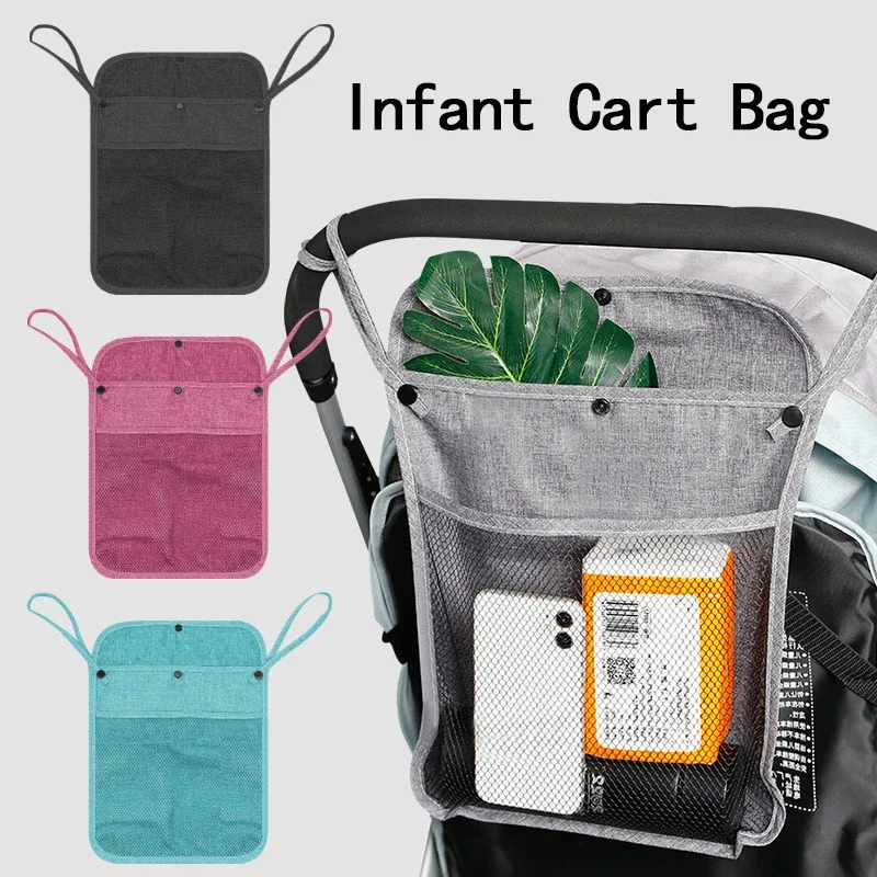 Multifunktions-Mesh-Design Aufbewahrung/Tasche Baby wagen Hänge tasche Großraum-Doppelt aschen Aufbewahrung taschen Baby zubehör Aufbewahrung tasche