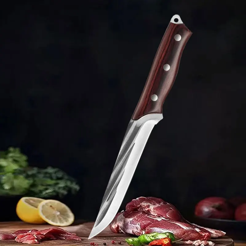 Edelstahl Ausbein messer Küchenmesser Schnitz messer scharfes Gemüse messer Kochmesser Image