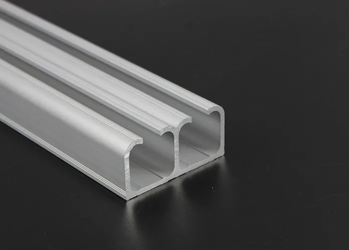 Schiebetür Doppel track Hängen schiene Verdickung schweren Glas tür Hängen up tür Rutsche weg Rutsche holz tür 3 mm dicke Image