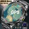 2024 neue Outdoor Bodybuilding Smart Uhr Männer AMOLED HD Kompass GPS Track Taschenlampe Sport 1 ATM Wasserdichte BT Anruf smart watch
