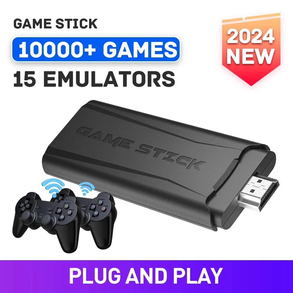 2024 Neue Game Stick Retro-Spielekonsole Super Console S2 Pro mit 10.000 Spielen 15 Emulatoren für PS1/GB/FC/MD/GBA Videospiel-Player Image