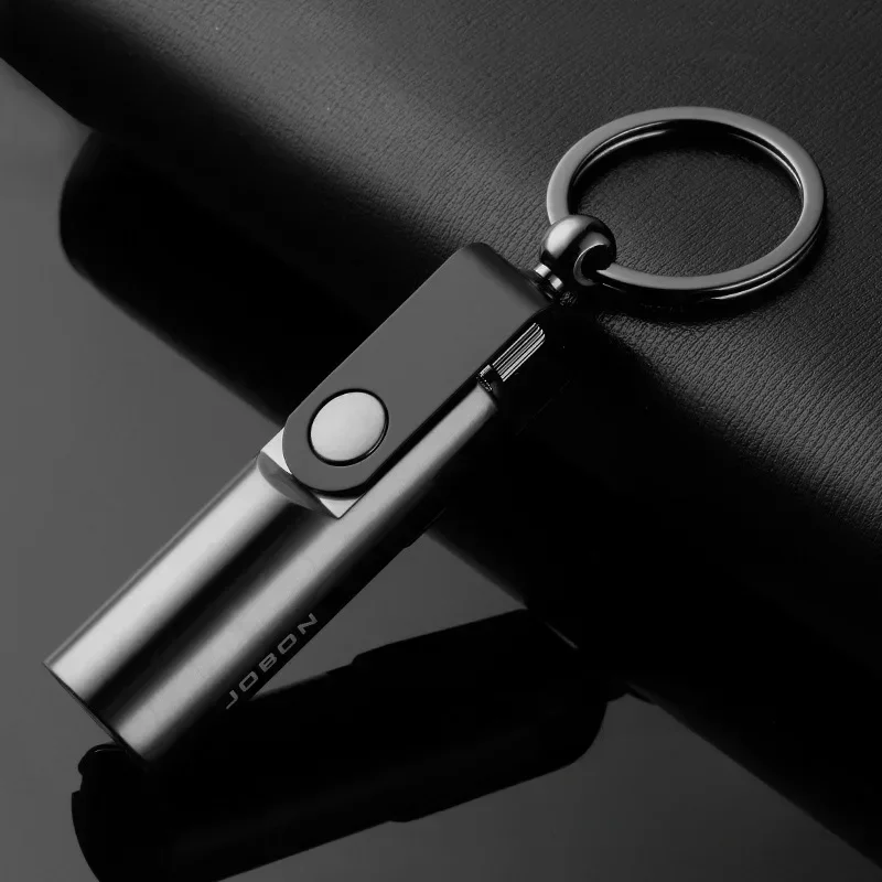 Neues 10.000 Match-Feuerzeug, Kerosinfeuerzeuge, Zigarettenfackel, Feuerzeug, Metall, passend zu Schlüsselanhänger, tragbares Raucherzubehör, Geschenk für Männer Image