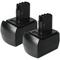 2x NiMH batteria 1500mAh (12V) compatibile con strumenti attrezzi utensili da lavoro sostituisce