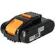 vhbw 1x batteria compatibile con Worx Landroid M WR142E, M WR143E, M WR153E, S300 WR130E utensile