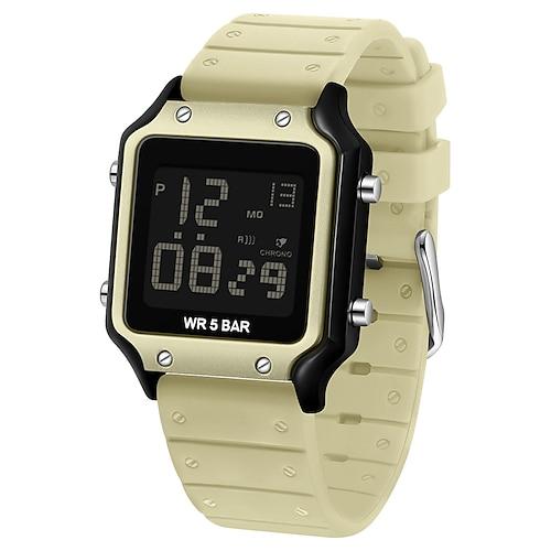 Sanda 2174 Mode Herren elektronische Uhr 2024 Sport wasserdicht multifunktionale Wecker LED Herren elektronische Uhr