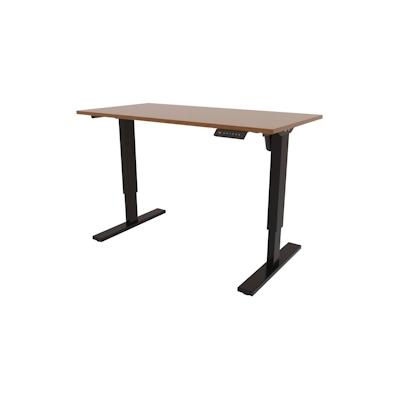 Bisley E-StarterTech elektrisch höhenverstellbarer Schreibtisch 160x60 cm in walnuss - Elektrischer Tisch höhenverstellbar mit Memory-Funktion Image