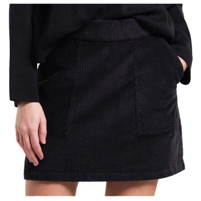 DEDICATED - Women's Skirt Majorna Corduroy - Rock Gr M schwarz Image