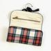 J. Crew Bags | J. Crew Hanging Trifold Travel Toiletry Accessory Organizer Bag In Tartan Plaid | Color: Black/Red | Size: Os