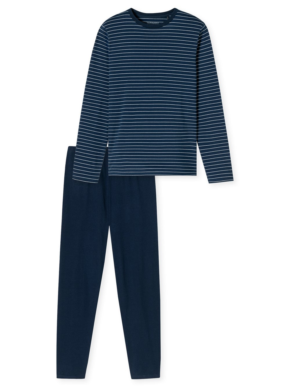 Schiesser Pyjama Herren blau, 98 Image