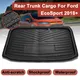 Per Ford EcoSport 2018 + impermeabile bagagliaio posteriore bagagliaio bagagliaio vassoio tappetino tappetino posteriore tappetino tappetino accessori Auto