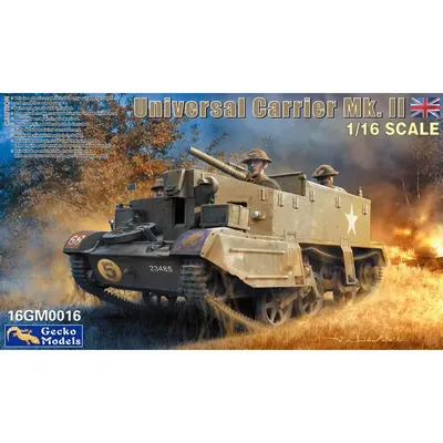 Gecko modelle 16 gm0016 1/16 universal träger mk. ii-maßstab modell kit Image