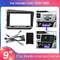 Auto-DVD-Player Rahmen Fascia Adapter Canbus Box Decoder für Honda Civic 2012 2013 2014 2015 Android Radio Dash Fitting Panel Kit
