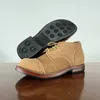 C380 rockcanroll super qualität größe 35-52 hand gefertigte goodyear genähte haltbare italienische Rindsleder Stiefel Brogue Schuhe