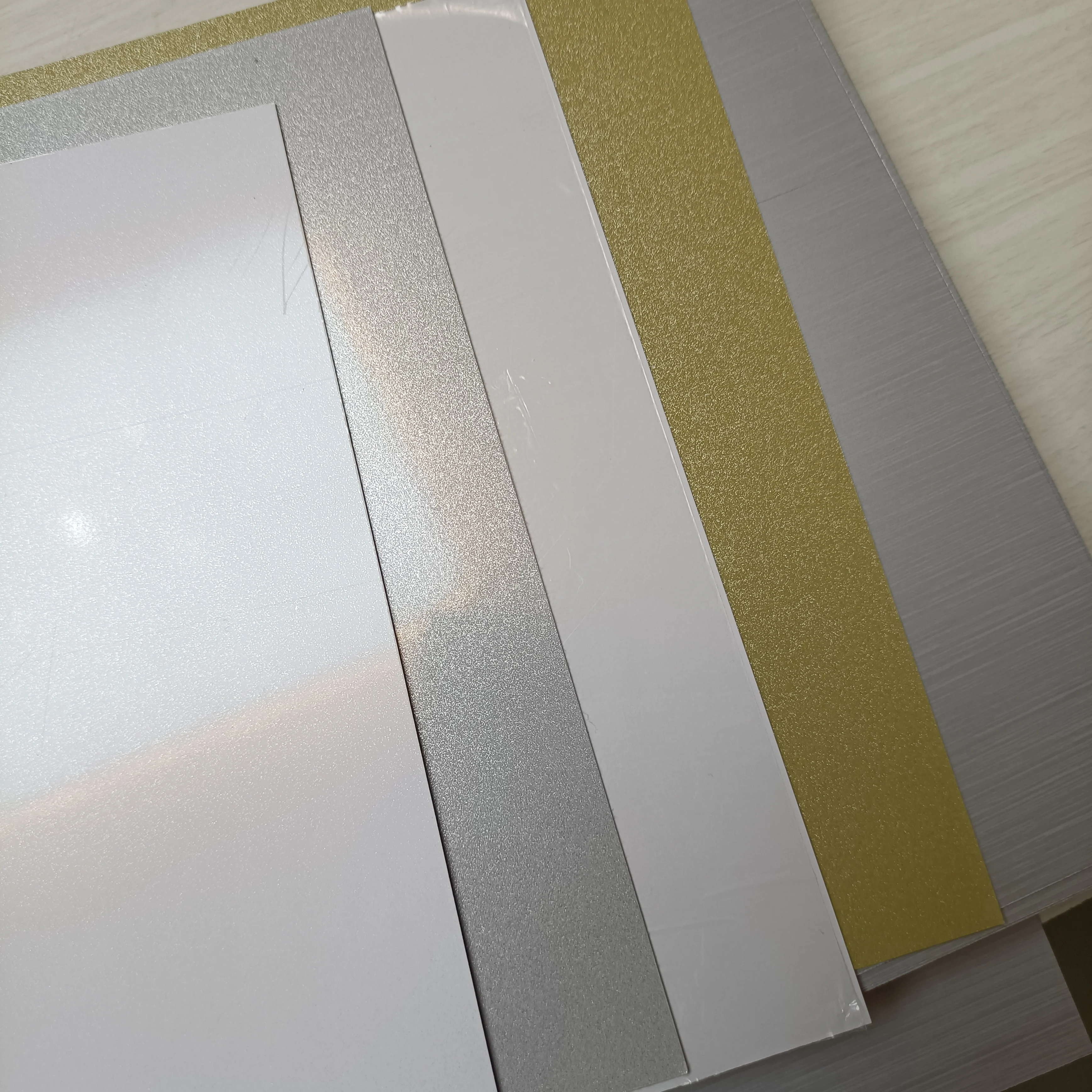 Plaque métallique carrée en Aluminium pour Sublimation, 20 feuilles, 200x200x0.45mm, impression de cartes nominatives, transfert d'encre, DIY bricolage