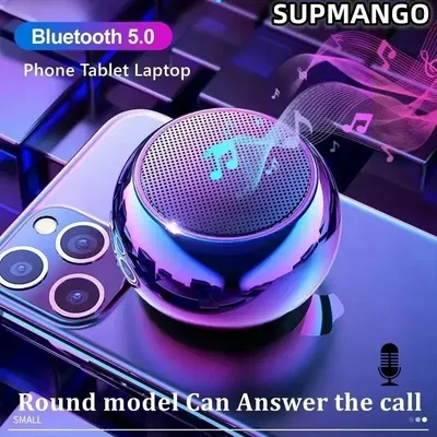 M3 Flash drahtlose Bluetooth-Lautsprecher tragbare kleine Stahl pistole Metall schwere Subwoofer Image