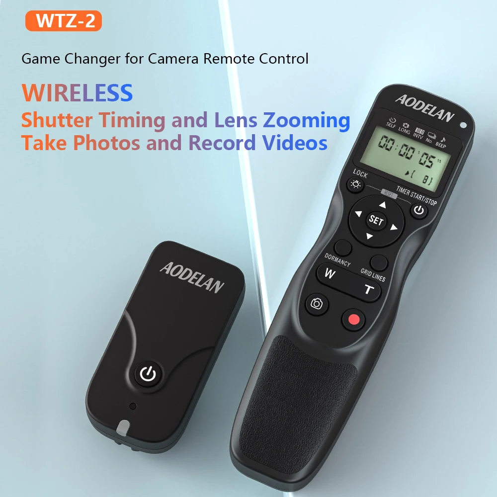 Kamera Wireless Shutter Release mit Zoom Timer Fernbedienung für Sony ZV-1 A7 A7IV A7R A7RV A7S A99ii A6600 A6500 A6400 A6300 Image