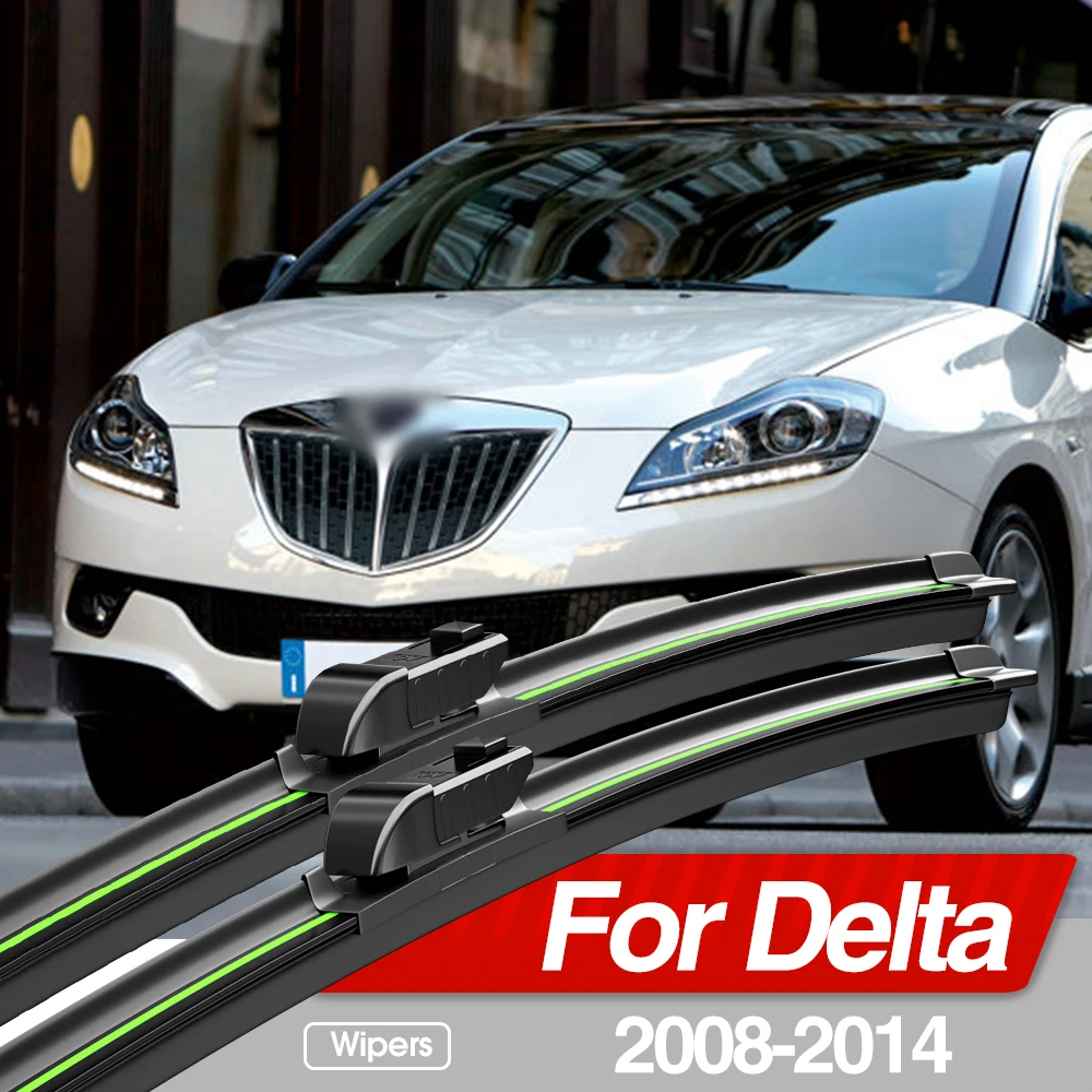 Für Lancia Delta 2008-2014 Frontscheibenwischerblätter 2 Stück Windschutzscheiben-Fensterzubehör 2009 2010 2011 2012 2013 Image